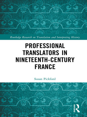 cover image of Professional Translators in Nineteenth-Century France